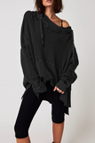 Casual Street Draw String Pocket Hooded Sweats(5 Colors)