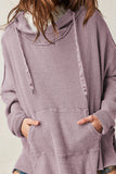 Casual Street Draw String Pocket Hooded Sweats(5 Colors)