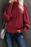 Casual Solid Solid Color Half A Turtleneck Tops